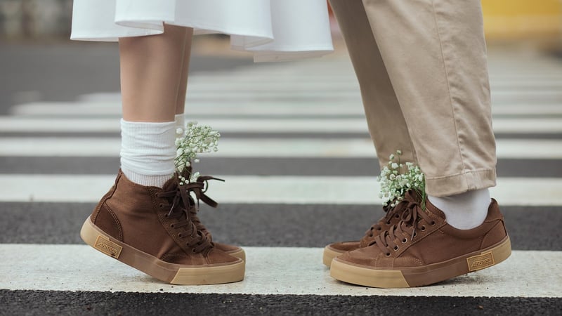 Upcycled footwear