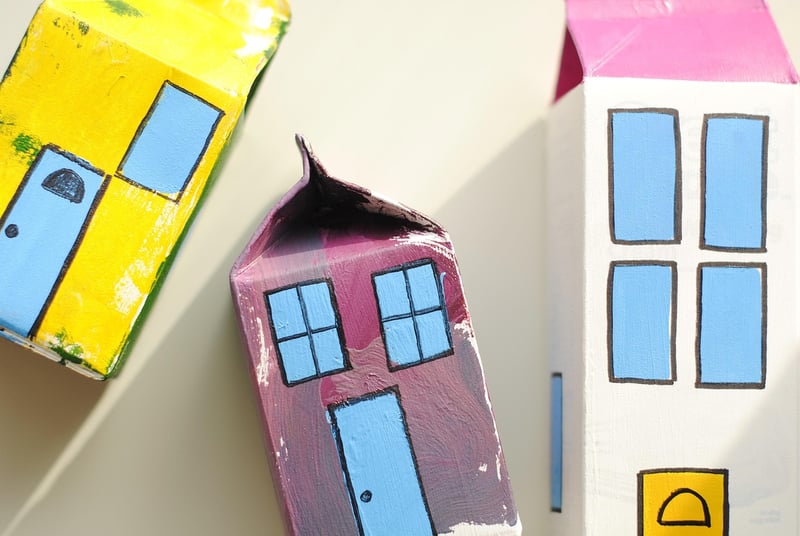 Upcycled paintings