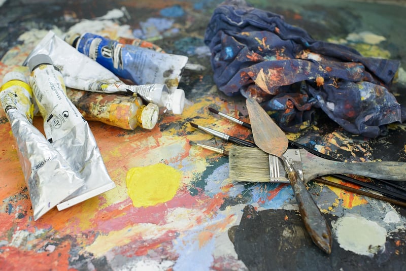 Upcycled Painting